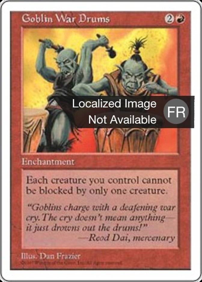 Tambours de guerre gobelins