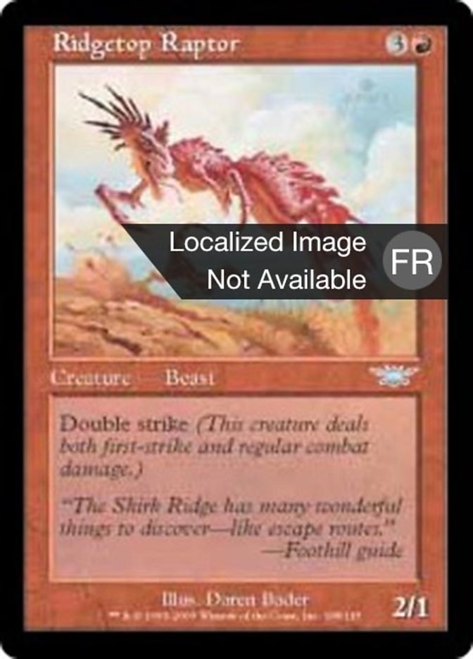 Rapace des contreforts