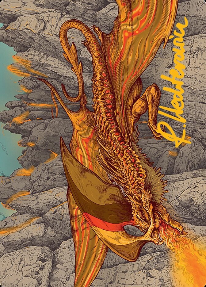 Magmatic Hellkite // Magmatic Hellkite