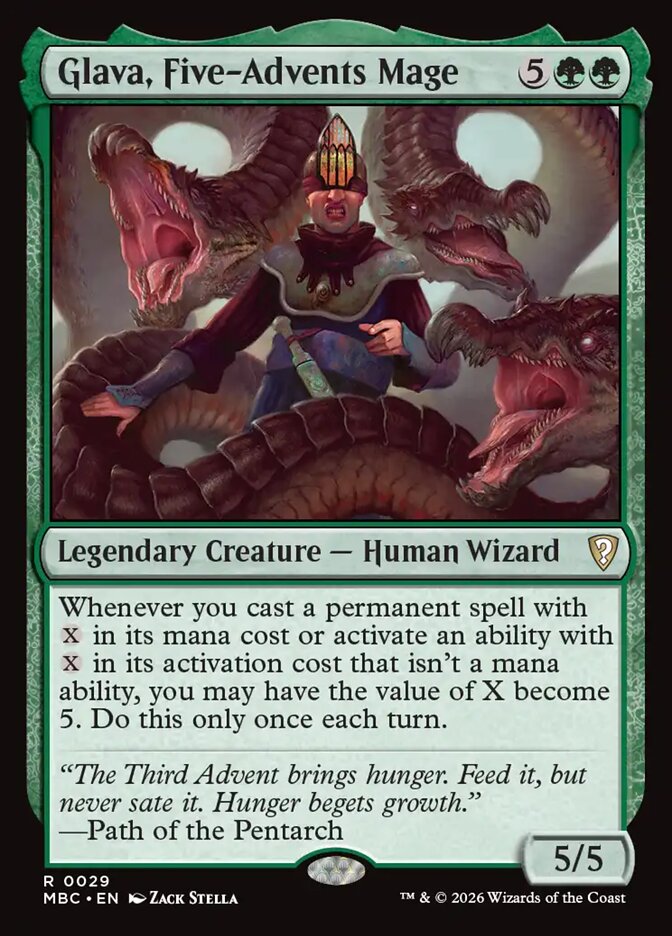 Glava, Five-Advents Mage
