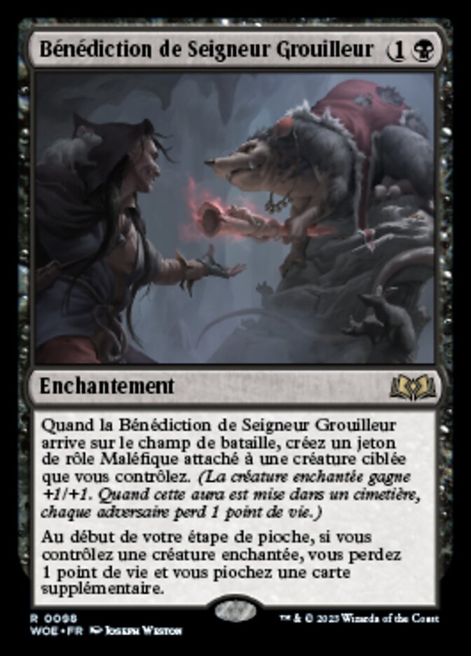 Bénédiction de Seigneur Grouilleur