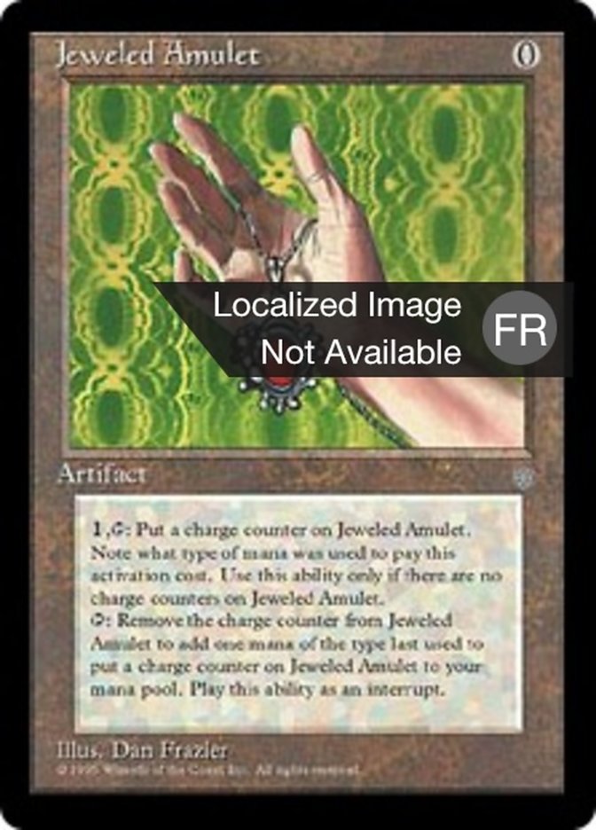 Amulette ornée de joyaux