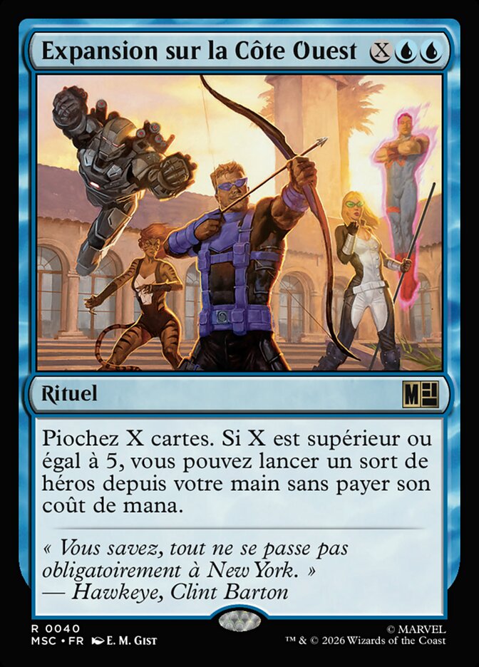 Expansion sur la Côte Ouest