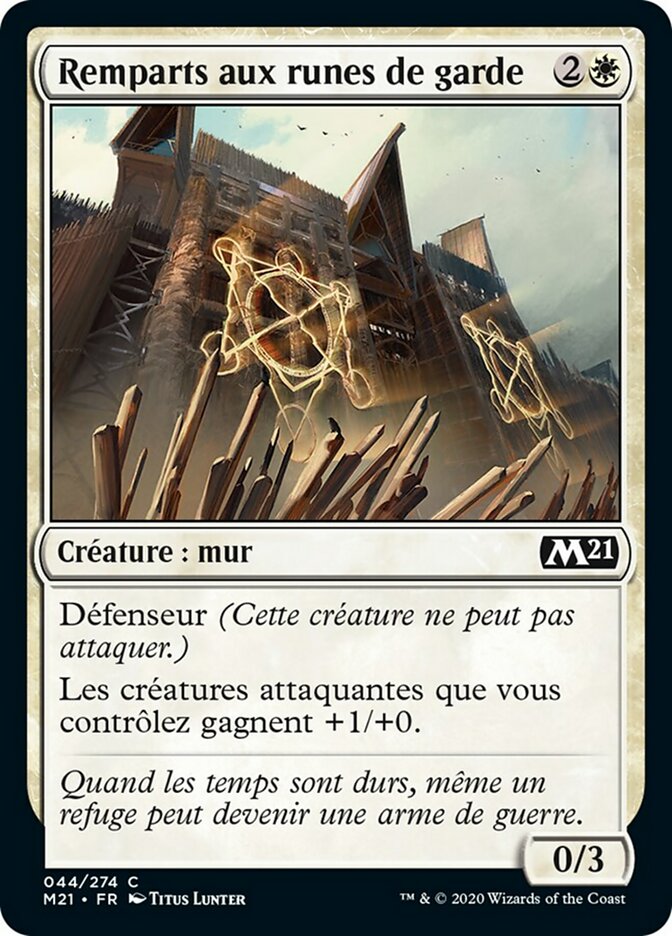 Remparts aux runes de garde