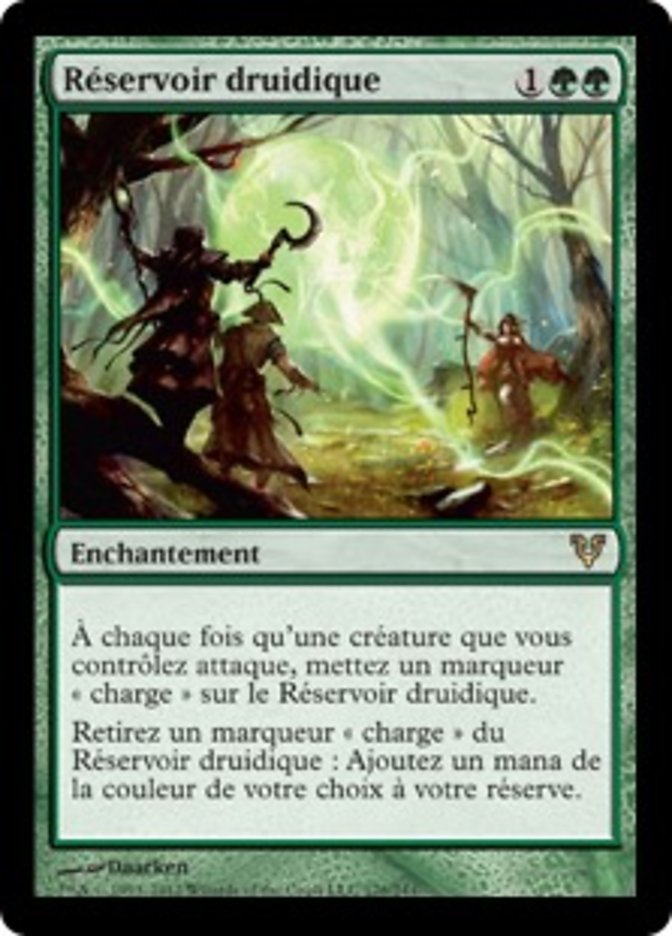 Réservoir druidique