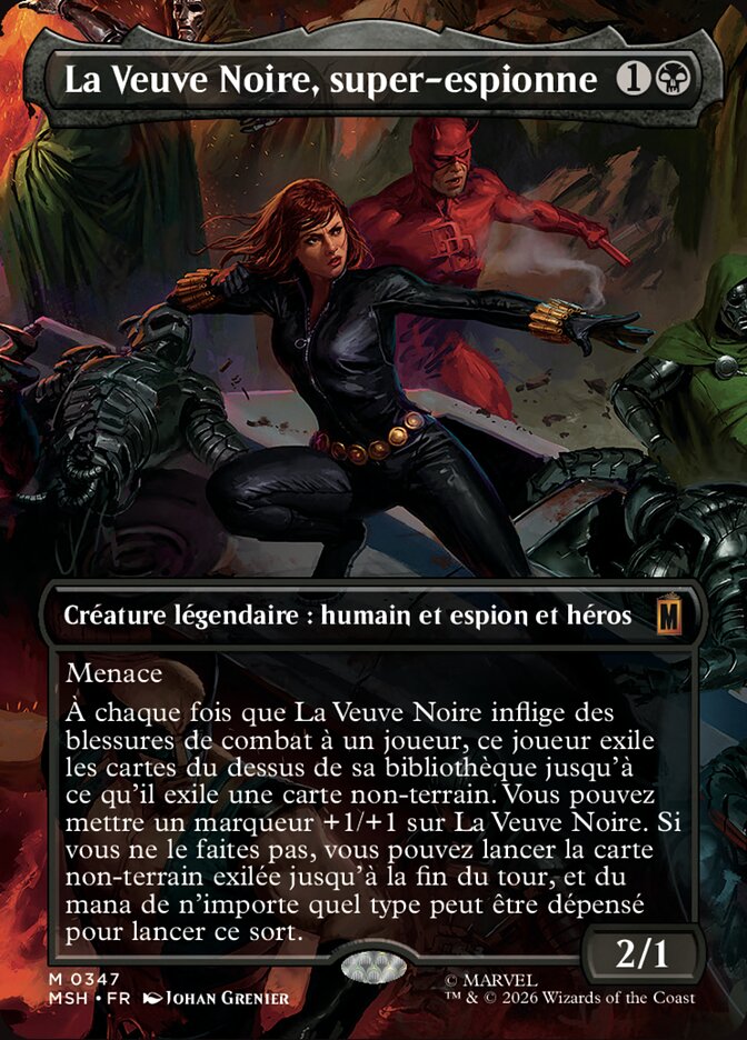La Veuve Noire, super-espionne