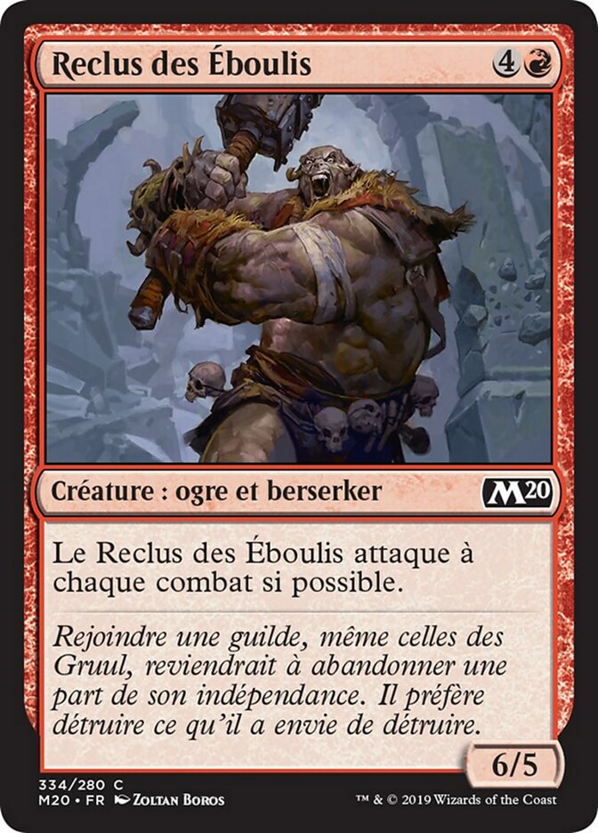 Reclus des Éboulis