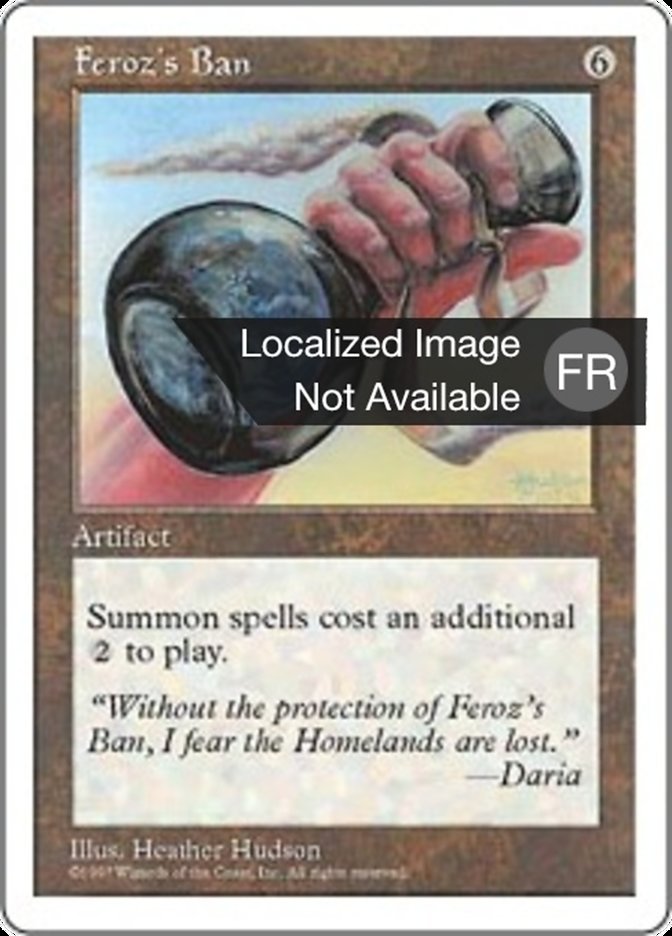 Bannissement selon Feroz