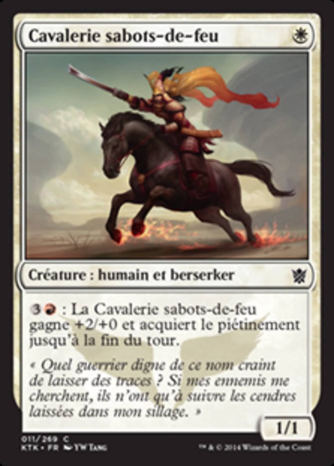 Cavalerie sabots-de-feu