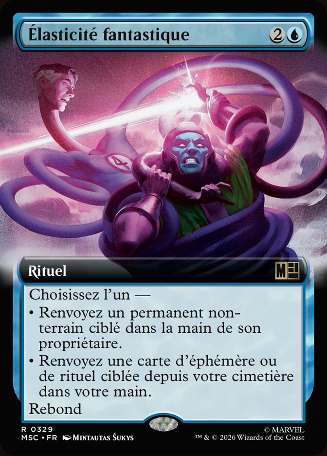 Élasticité fantastique