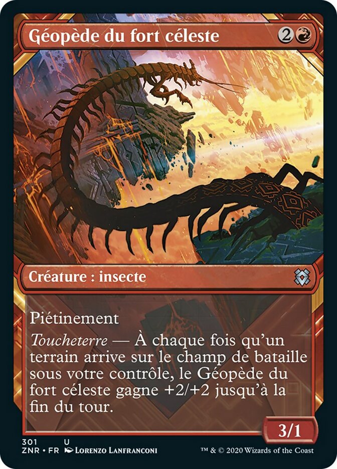 Géopède du fort céleste