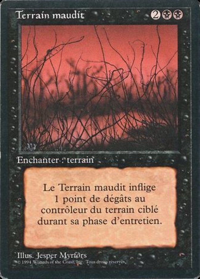 Terrain maudit