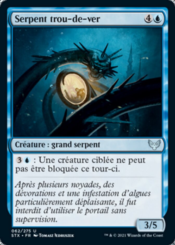 Serpent trou-de-ver