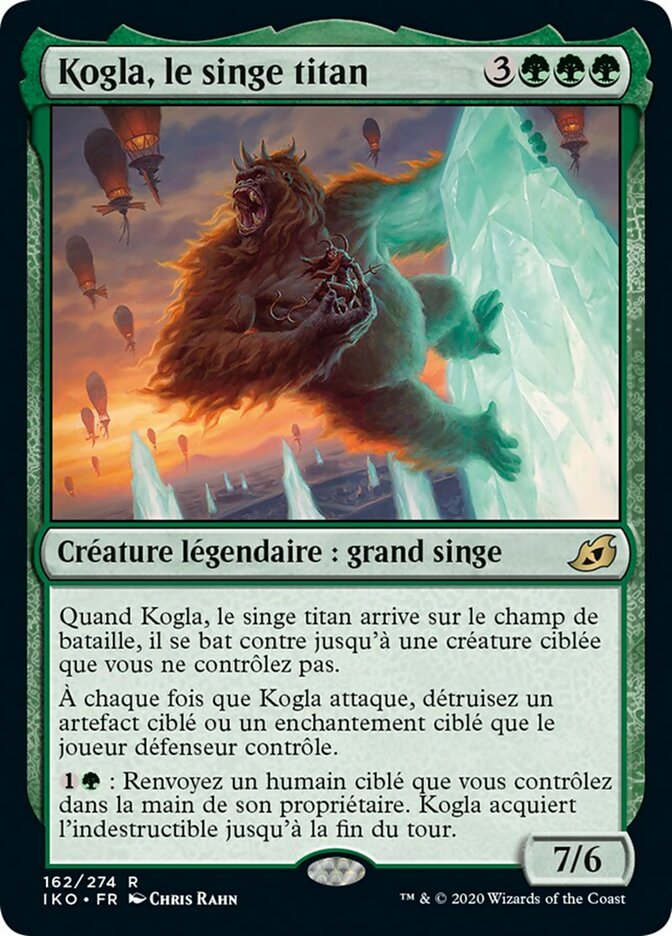 Kogla, le singe titan