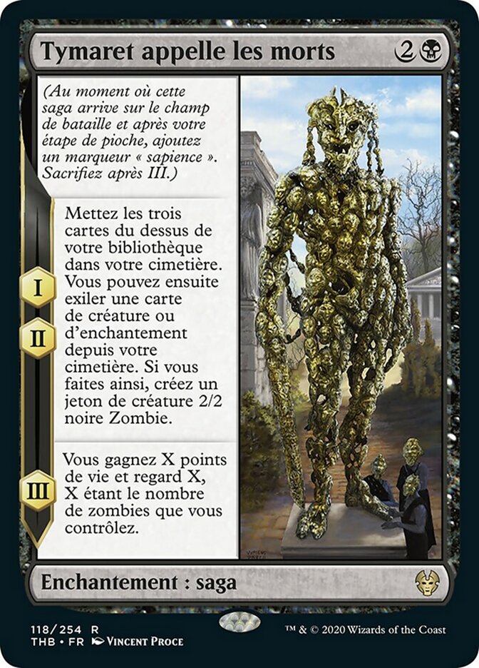 Tymaret appelle les morts