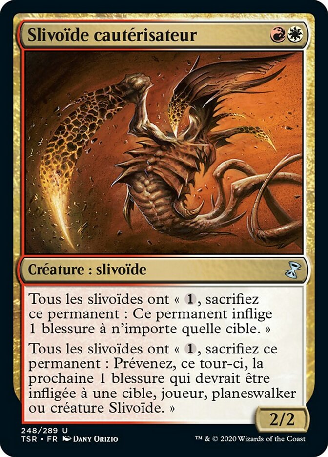 Slivoïde cautérisateur