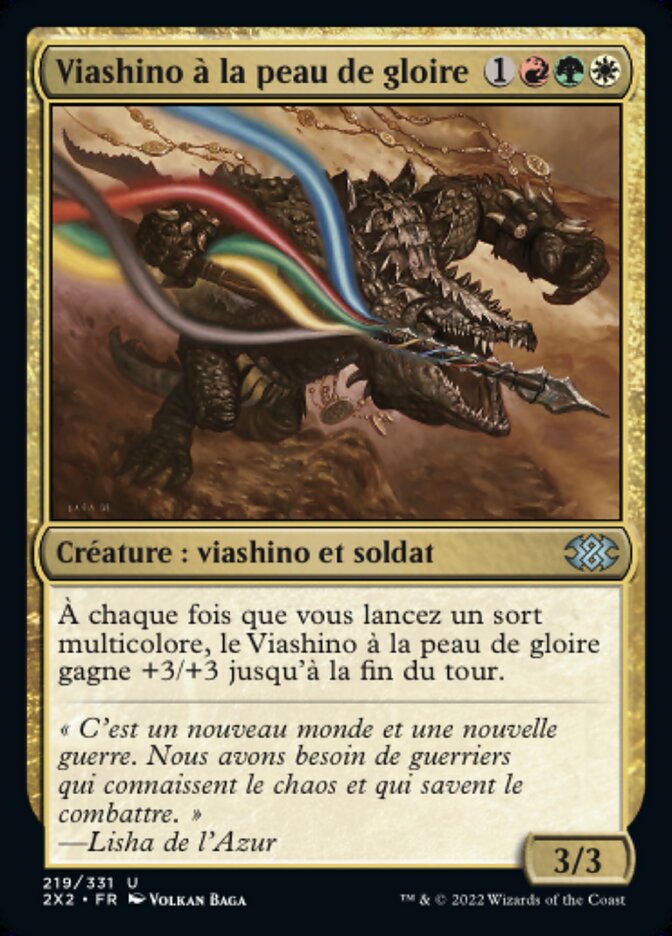 Viashino à la peau de gloire