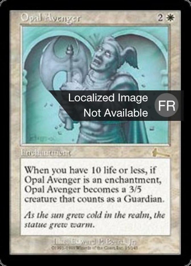 Vengeur d'opale
