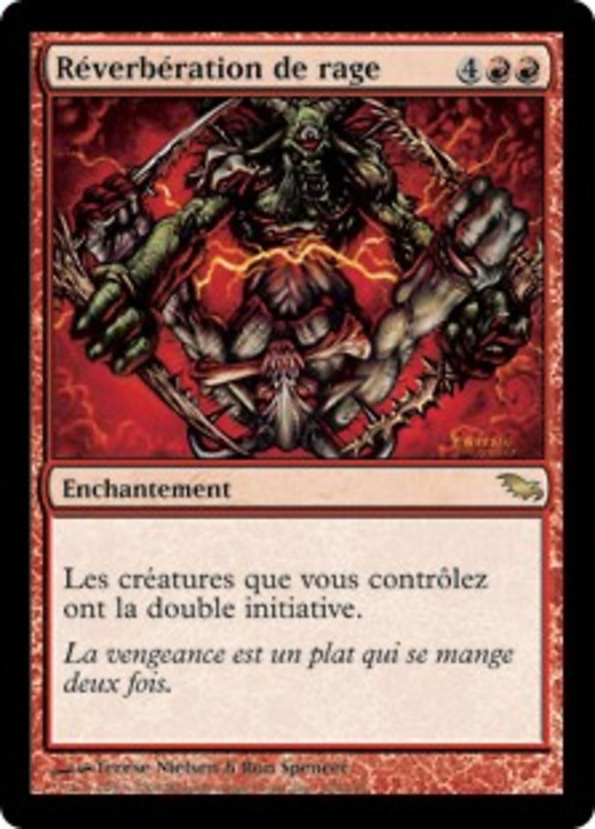 Réverbération de rage