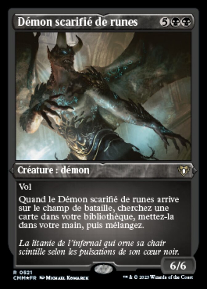 Démon scarifié de runes