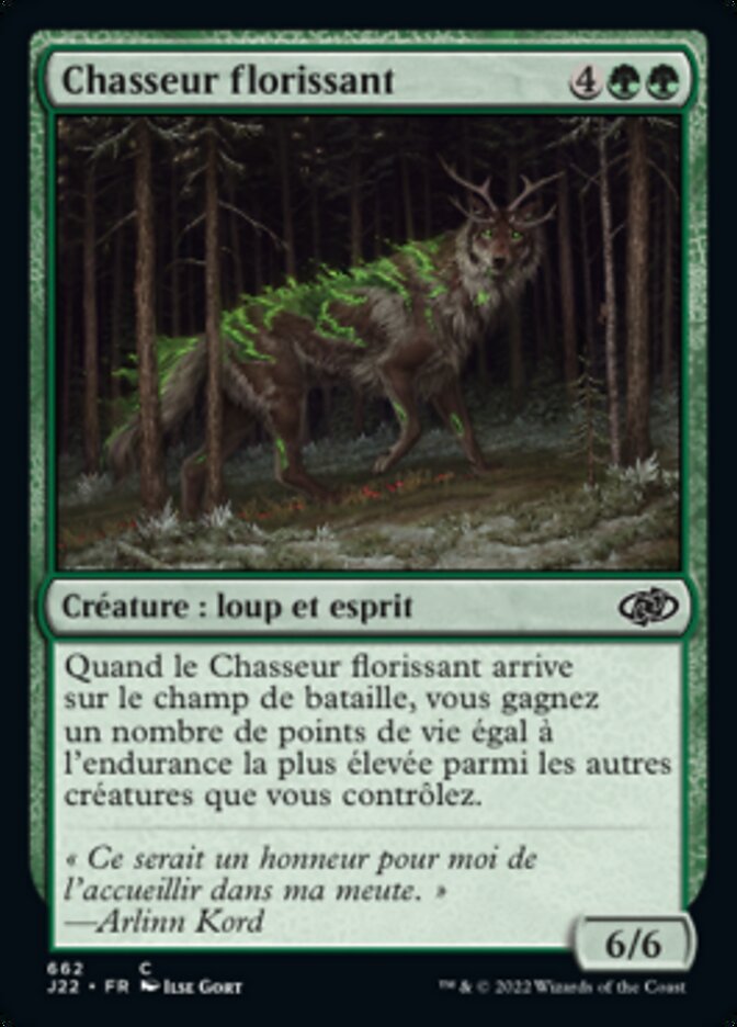 Chasseur florissant