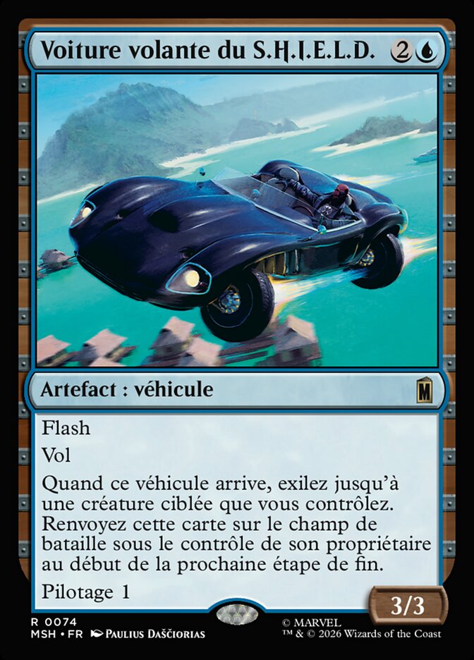 Voiture volante du S.H.I.E.L.D.