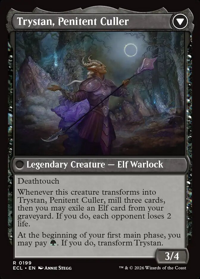 Trystan, Callous Cultivator // Trystan, Penitent Culler