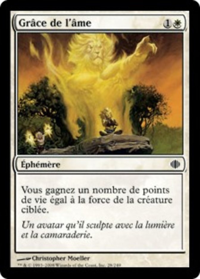 Grâce de l'âme