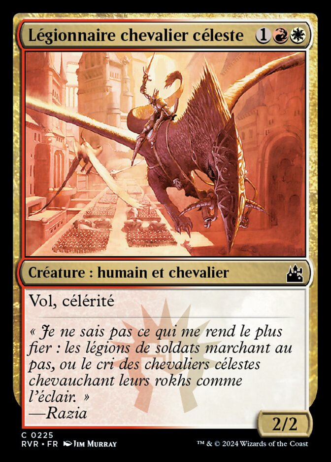 Légionnaire chevalier céleste