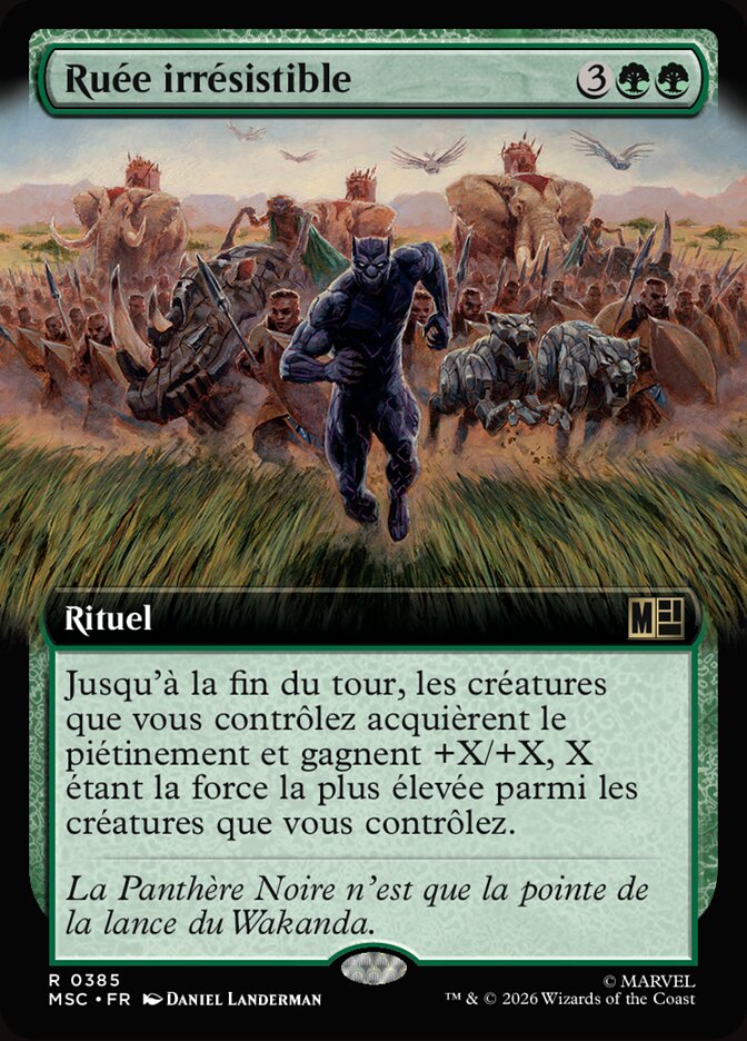 Ruée irrésistible