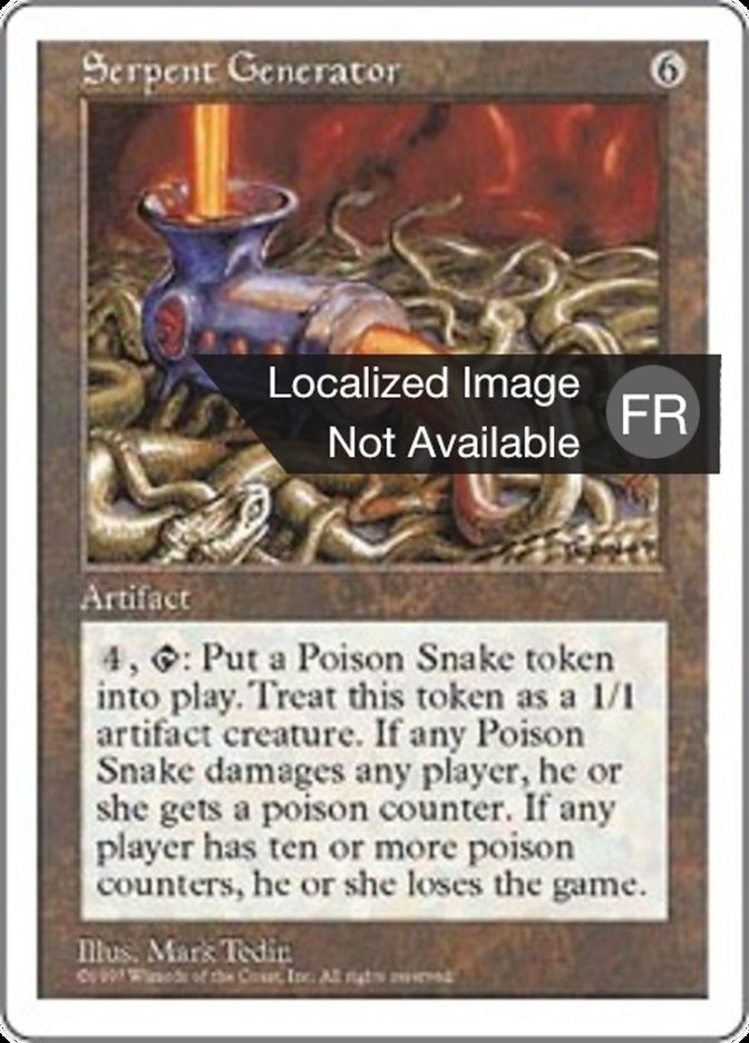 Générateur de serpents