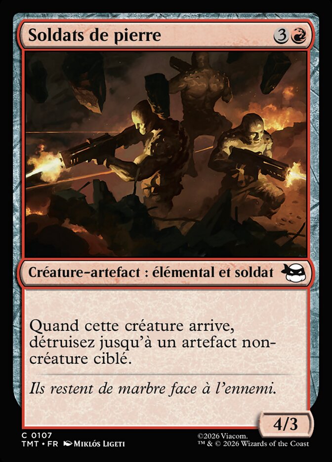 Soldats de pierre