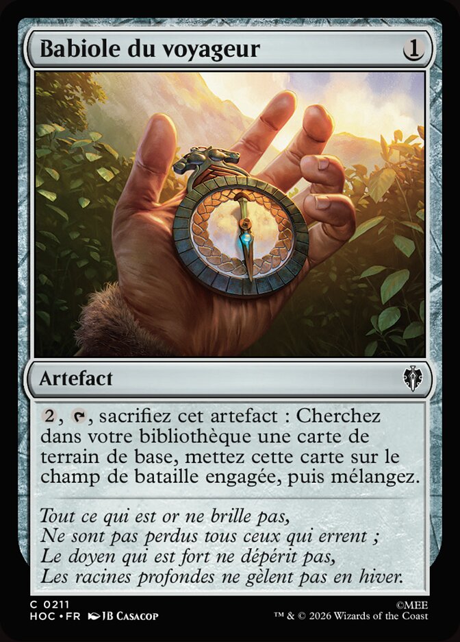 Babiole du voyageur