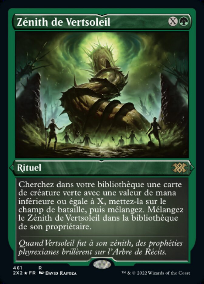 Zénith de Vertsoleil