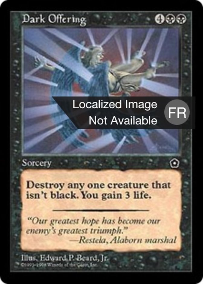 Offrande ténébreuse