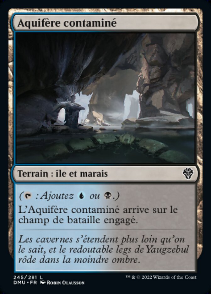 Aquifère contaminé