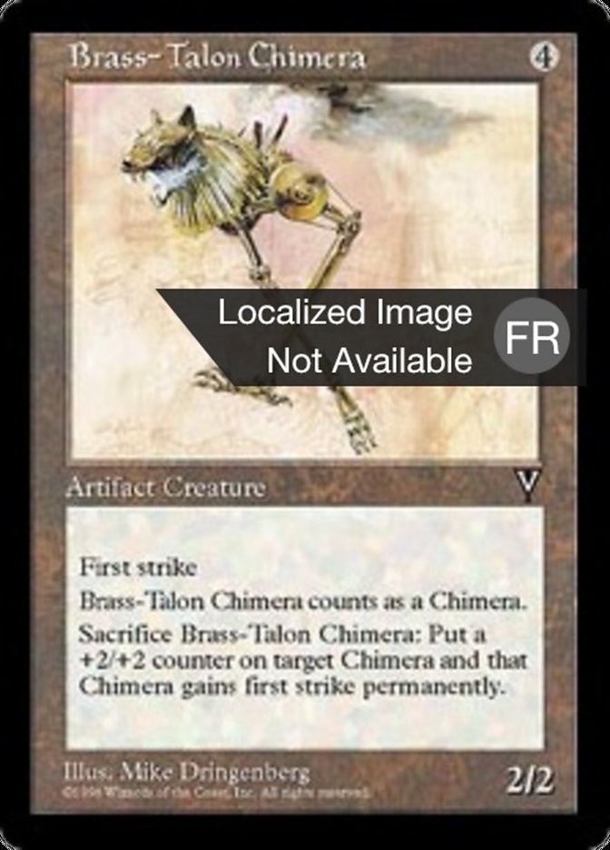 Chimère aux serres d'airain