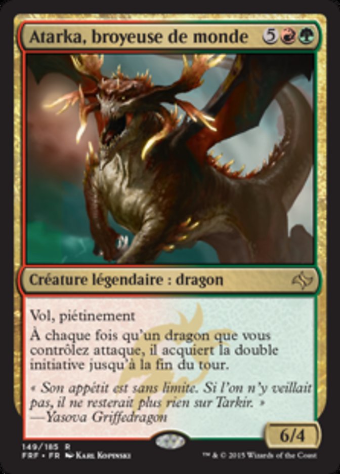 Atarka, broyeuse de monde