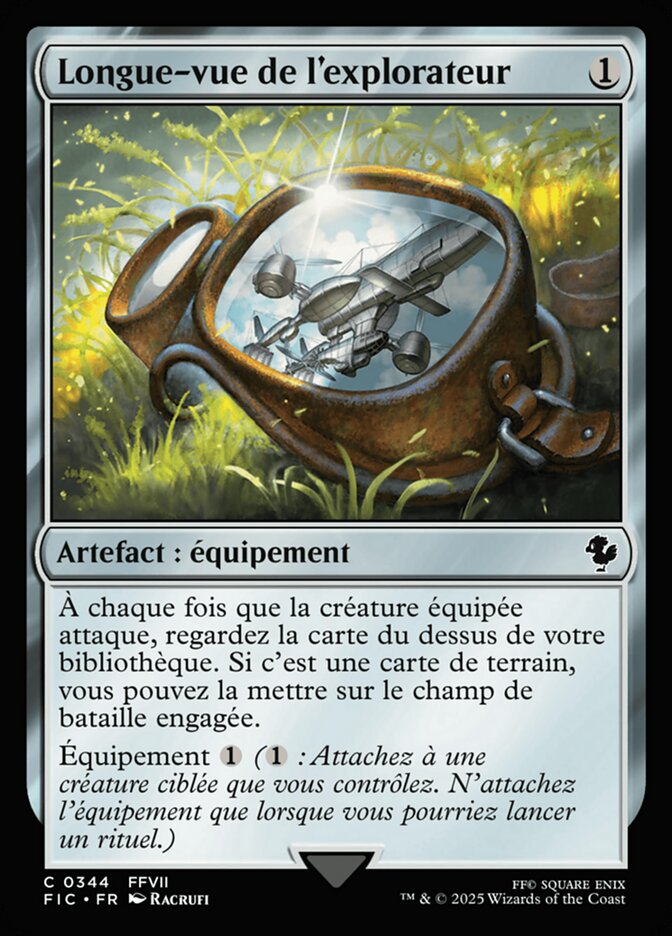 Longue-vue de l'explorateur