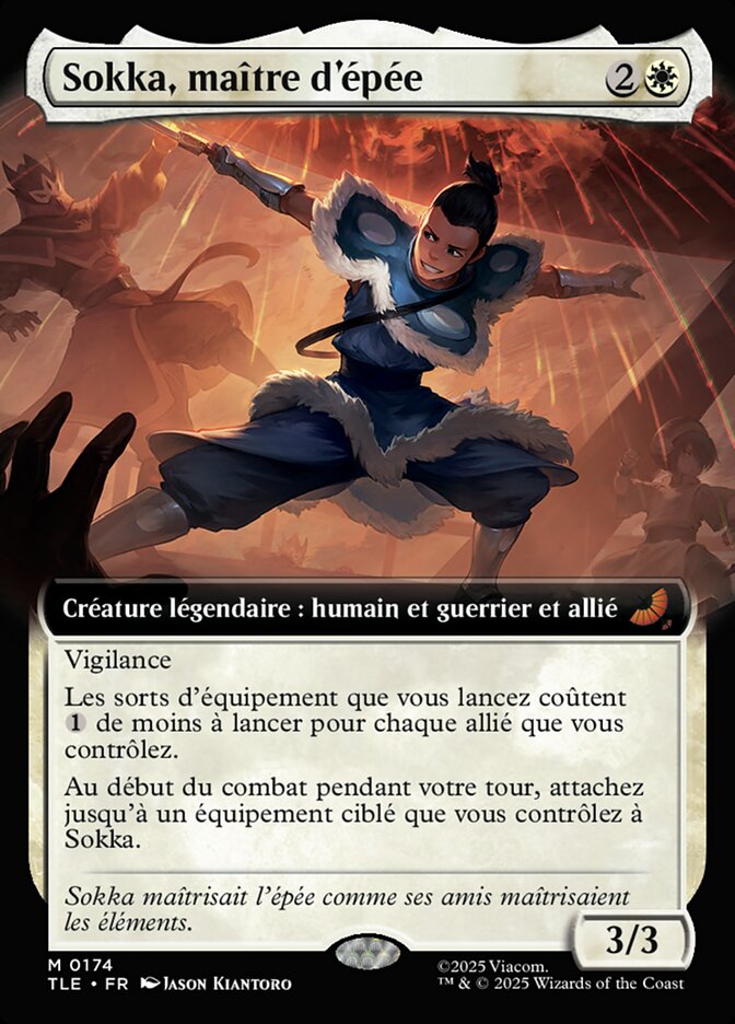 Sokka, maître d'épée