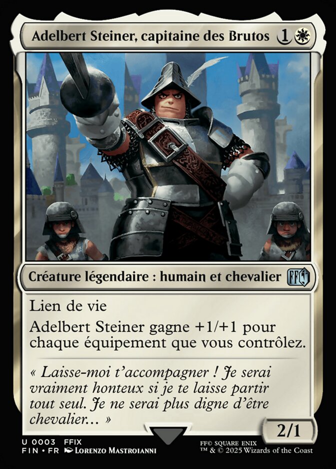 Adelbert Steiner, capitaine des Brutos