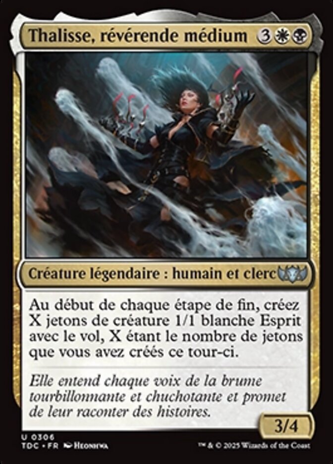 Thalisse, révérende médium
