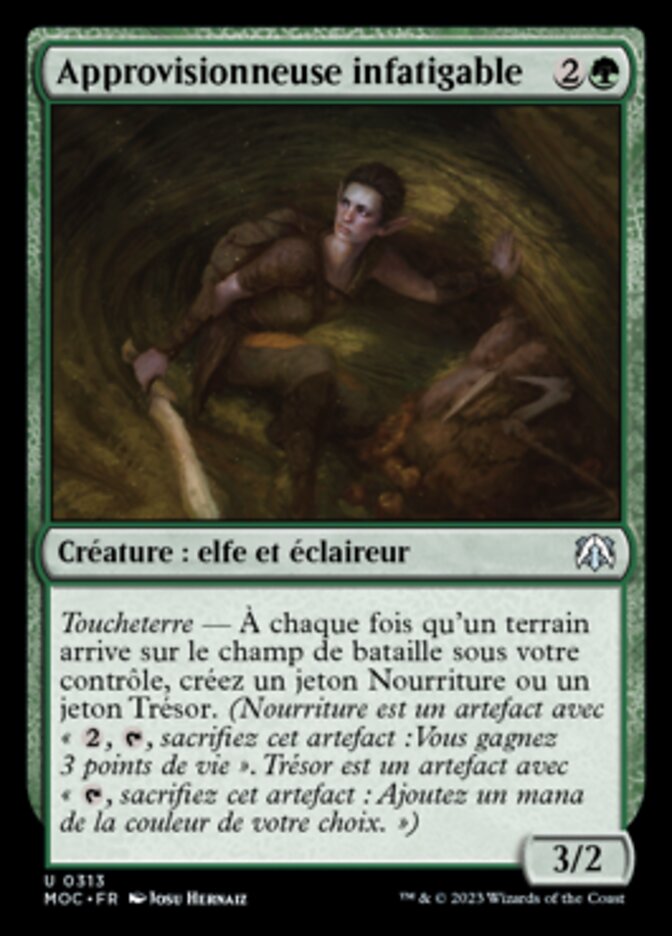 Approvisionneuse infatigable