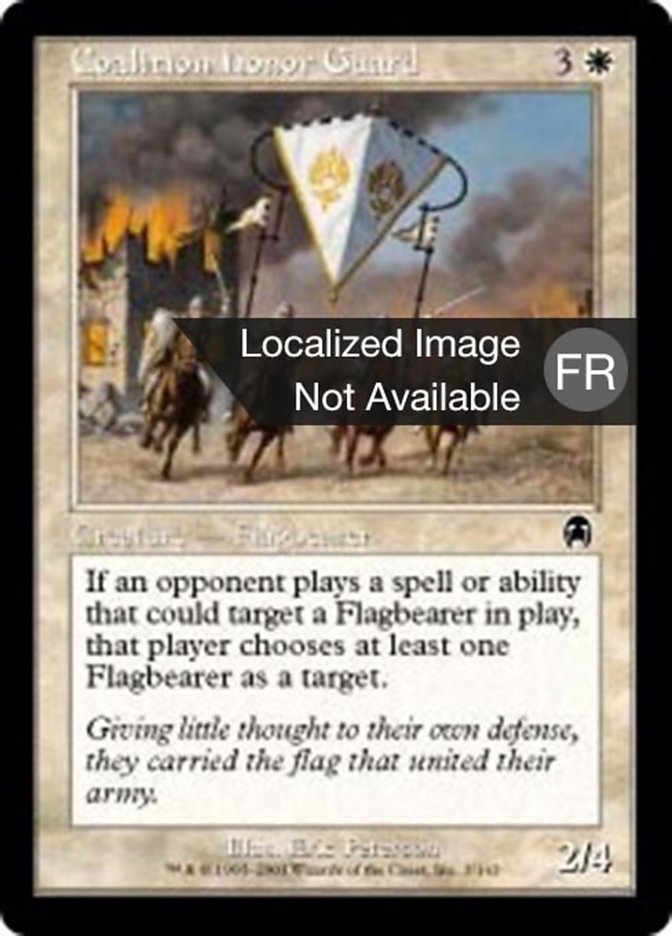 Garde d'honneur de la Coalition