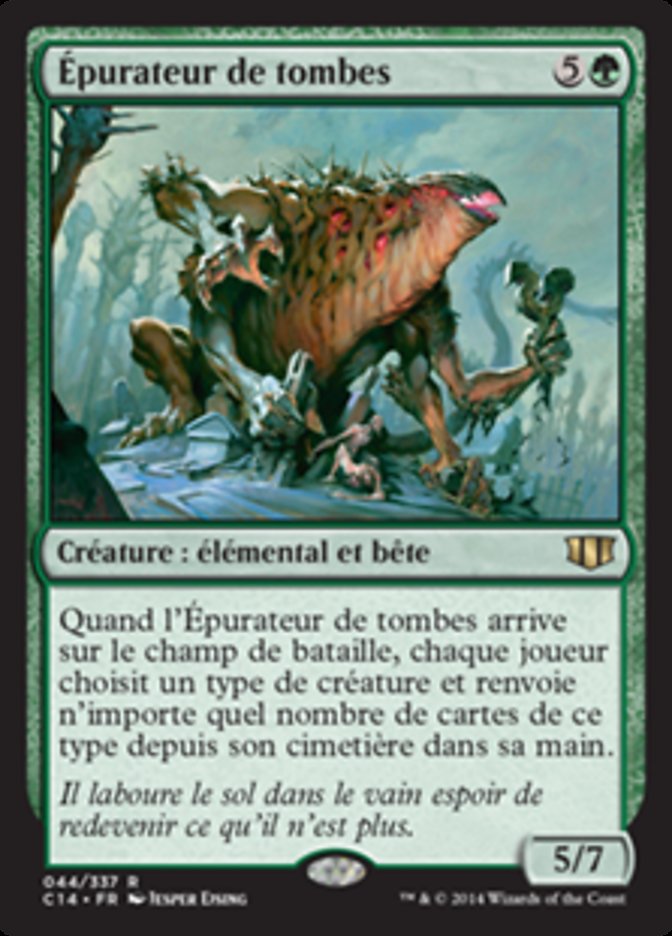 Épurateur de tombes