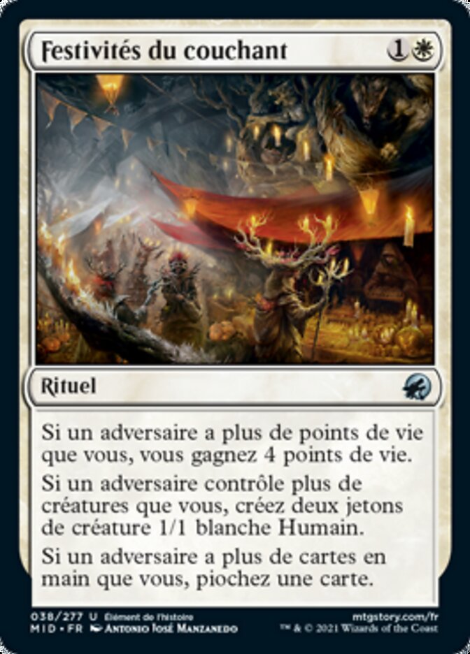 Festivités du couchant