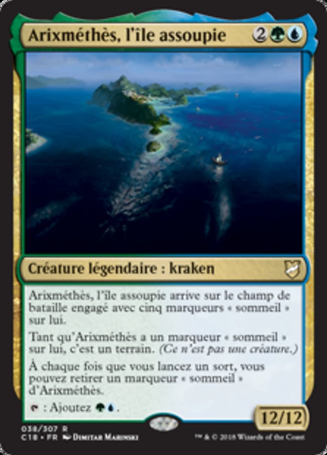 Arixméthès, l'île assoupie