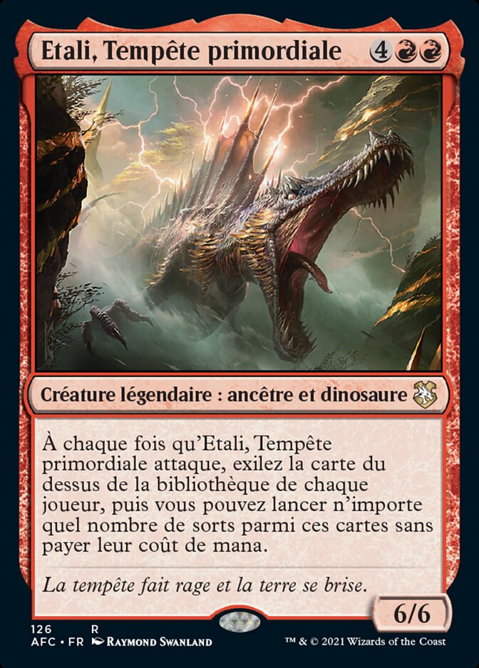 Etali, Tempête primordiale