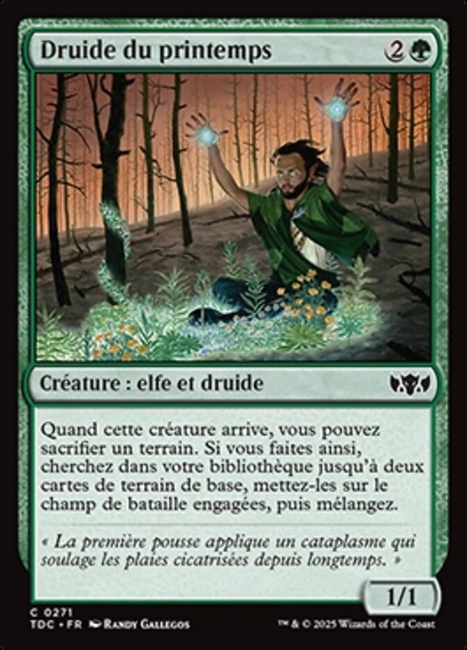 Druide du printemps