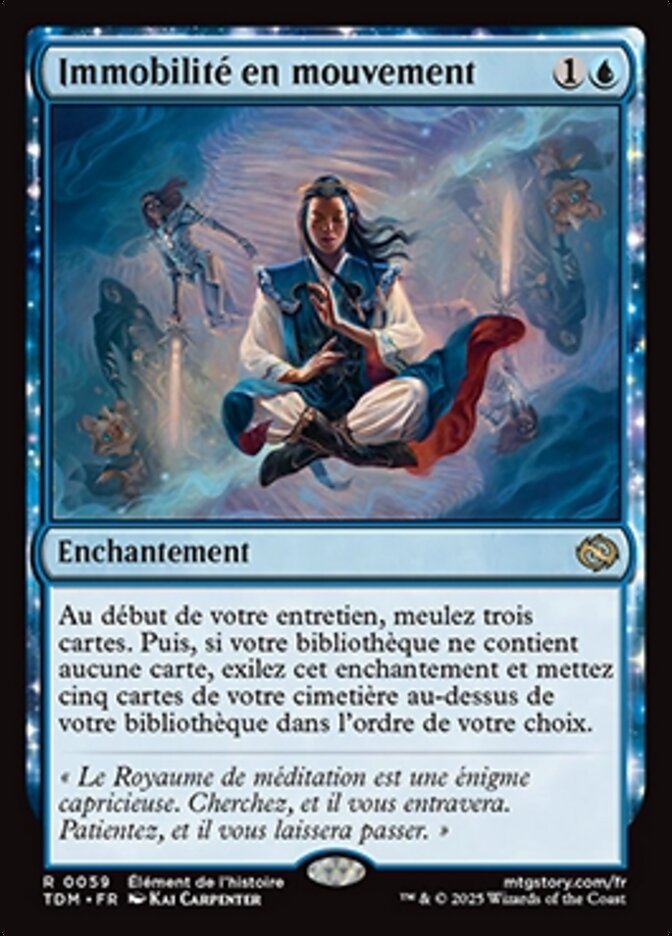 Immobilité en mouvement